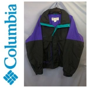 Vtg. Columbia Powder Keg 3 In 1 Ski Jacket Coat L